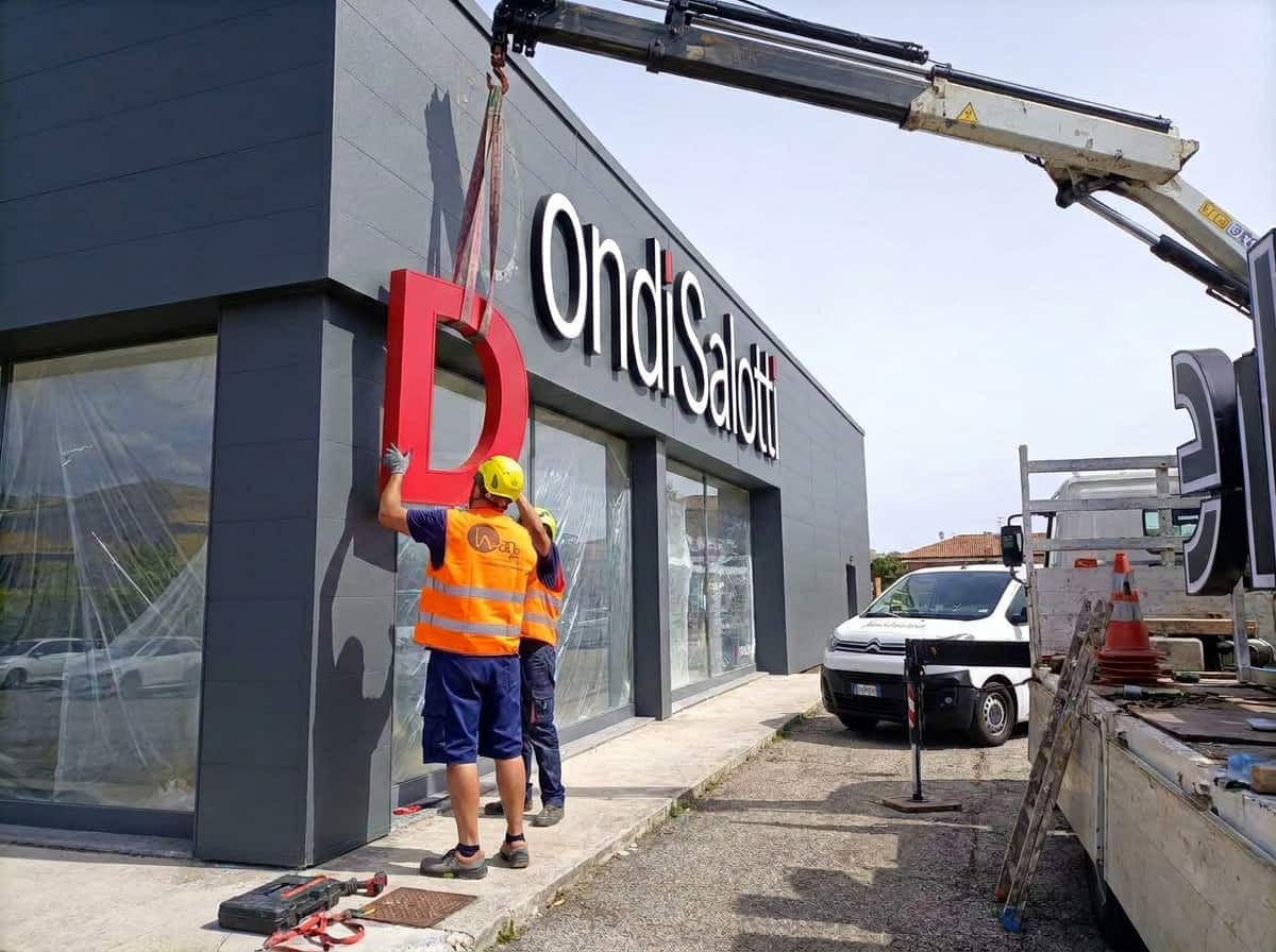 Dondi Salotti — il cantiere
