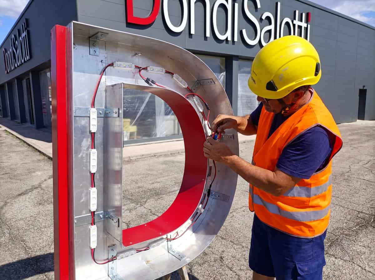 Dondi Salotti — il cantiere