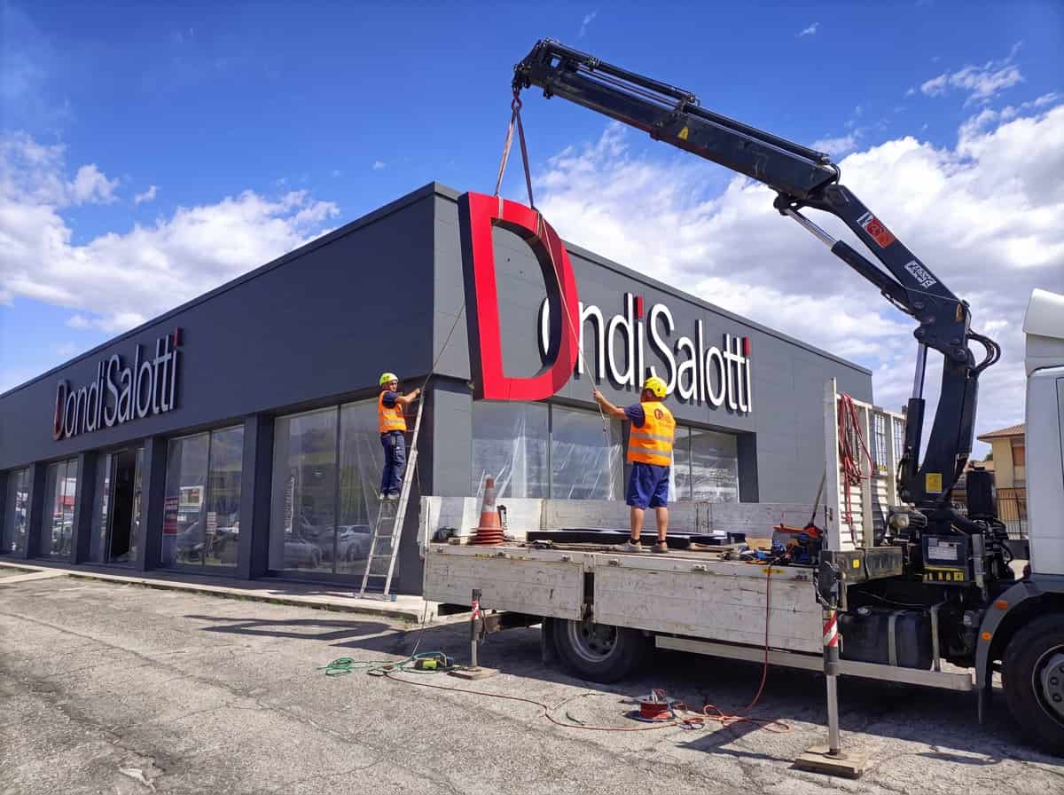 Dondi Salotti — il cantiere