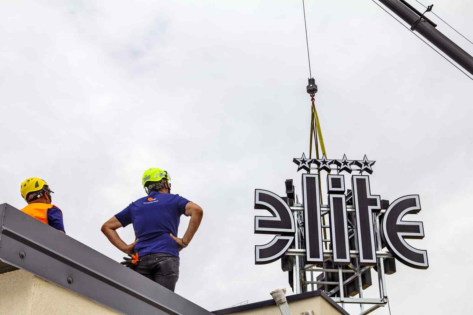 Elite — il cantiere