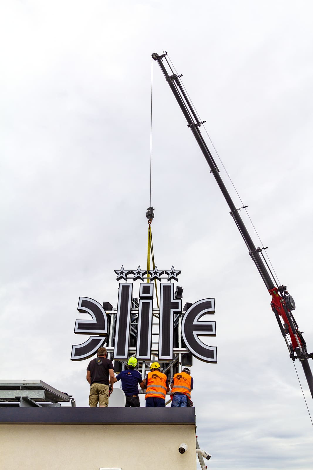Elite — il cantiere
