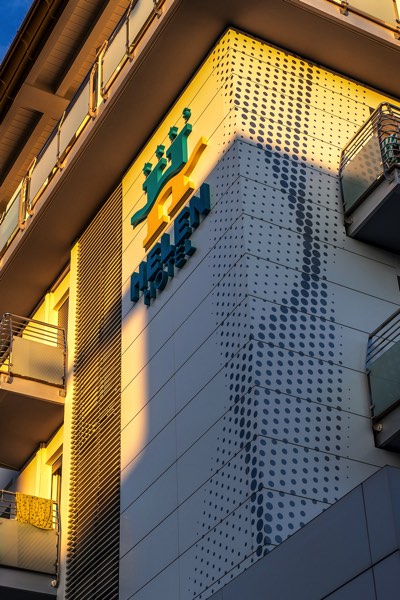 Hotel Helen — il rivestimento