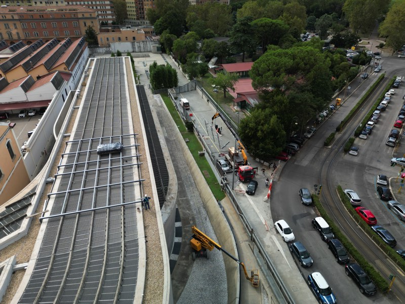 Opera Garutti — il cantiere