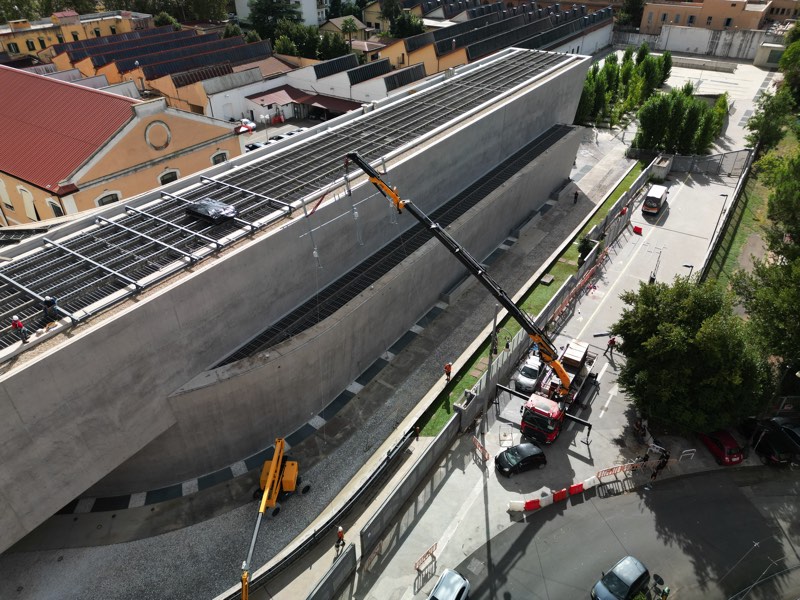Opera Garutti — il cantiere