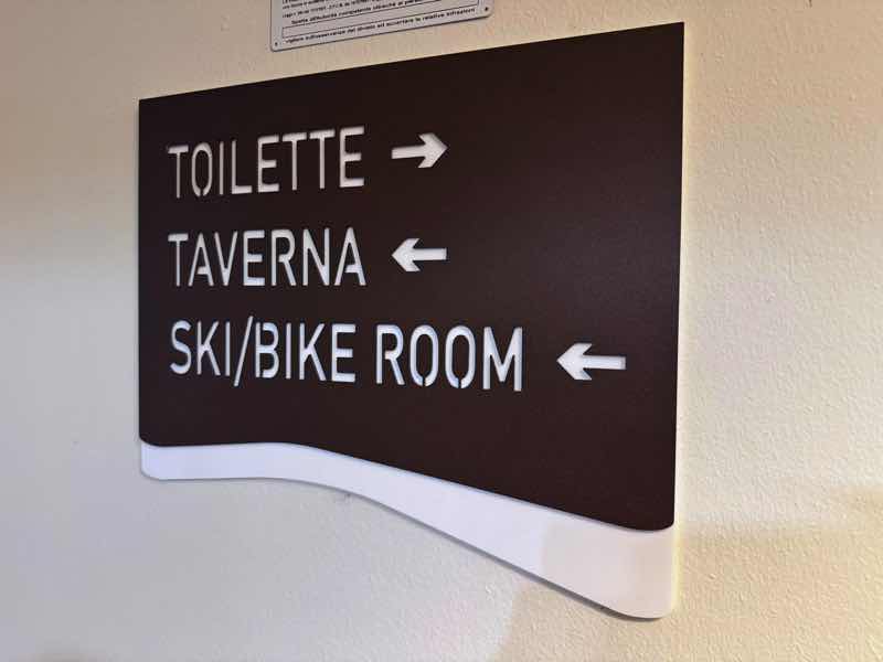 Wayfinding — dettaglio